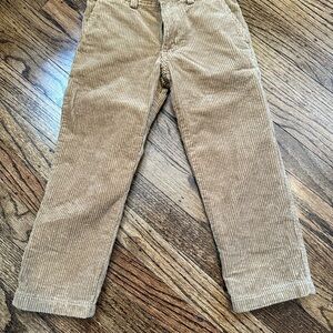 Polo Ralph Lauren Toddlers Boys Tan Corduroy Pants